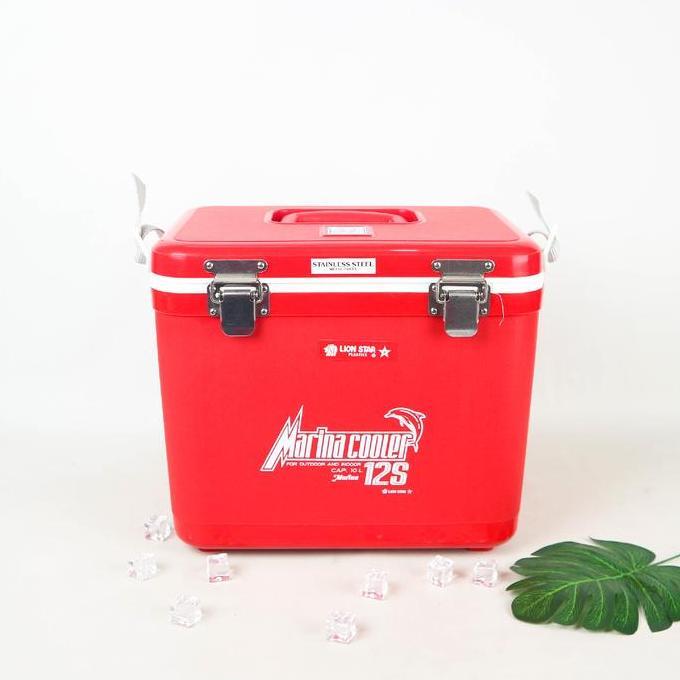 [RD] Lion Star Marina Cool Box 6S 5.5L & 12S 10L - Kotak Pendingin Praktis Tahan Lama untuk Es Ikan 