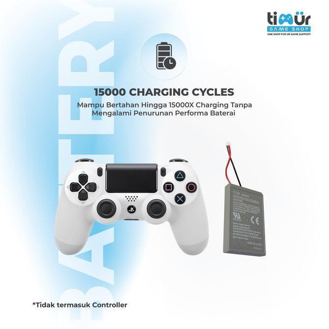Stick- Battery Baterai Batre Plus Kabel Usb Charger Stik Stick Ps4 Slim Pro
