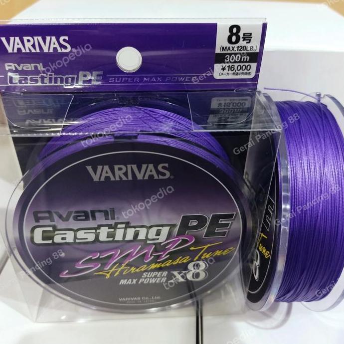 Senar Varivas Avani Casting SMP  hiramasa pe 8 300m