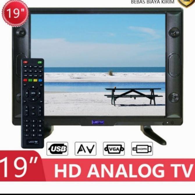 Tronic- Free Hdmi / Antena Led Tv Animax 24 Inch Usb Movie Vga Hdmi Garansi