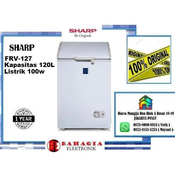 Sharp FRV127 Chest Freezer / Box Freezer/Freezer 120L Original