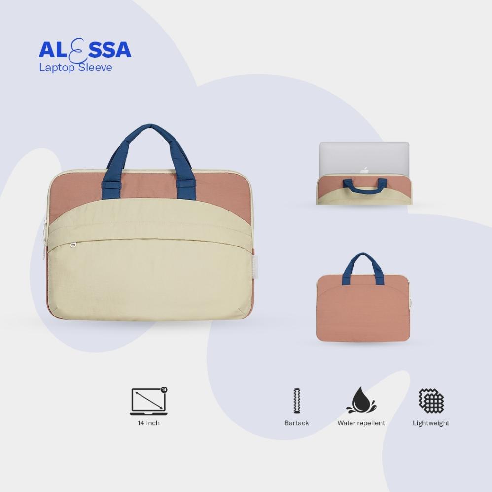 Tas Laptop - Alessa Laptop Case 14 Inch - Laptop Sleeve - Visval