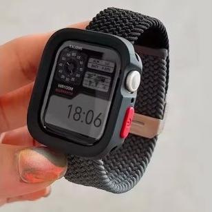 BESTPROMO Bumper Apple Watch Soft Case Colorful iWatch Ultra i8 9 8 SE T55 Pelindung Smartwatch