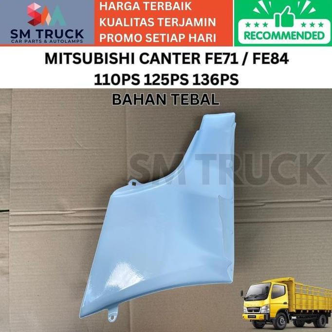 Murah (Besi) Vane Corner Panel Pipi Sudut Samping Canter 110 125Ps 136 Ps Fe 71 Fe 74 Fe81 Hdl Plat 