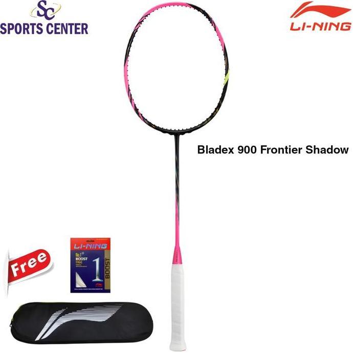 belviercinez New Raket Badminton Lining Bladex 900 Frontier Shadow Raspberry Diskon