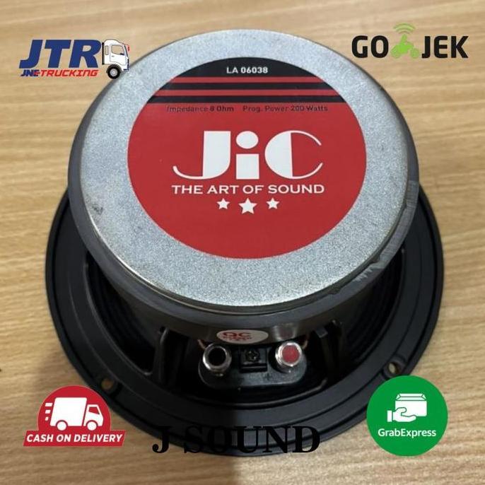 cvbelling / Speaker JIC LA 06038 - Speaker 6 INCH - MID - Original Diskon