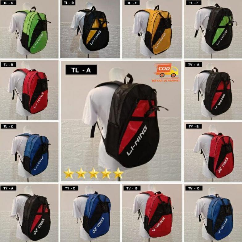 TERBARU Tas ransel Badminton tas raket badminton tas sepatu badminton tas bulutangkis