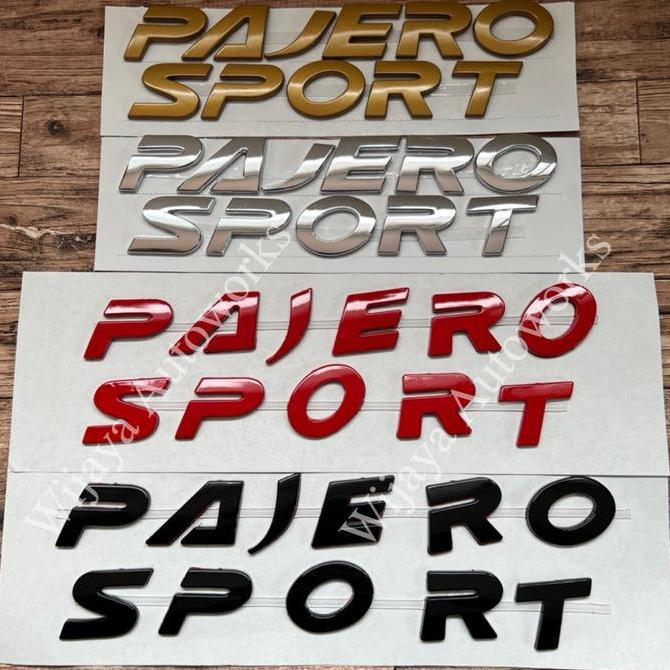 Murah Emblem Kap Mesin Pajero Sport Emblem Pajero Sport