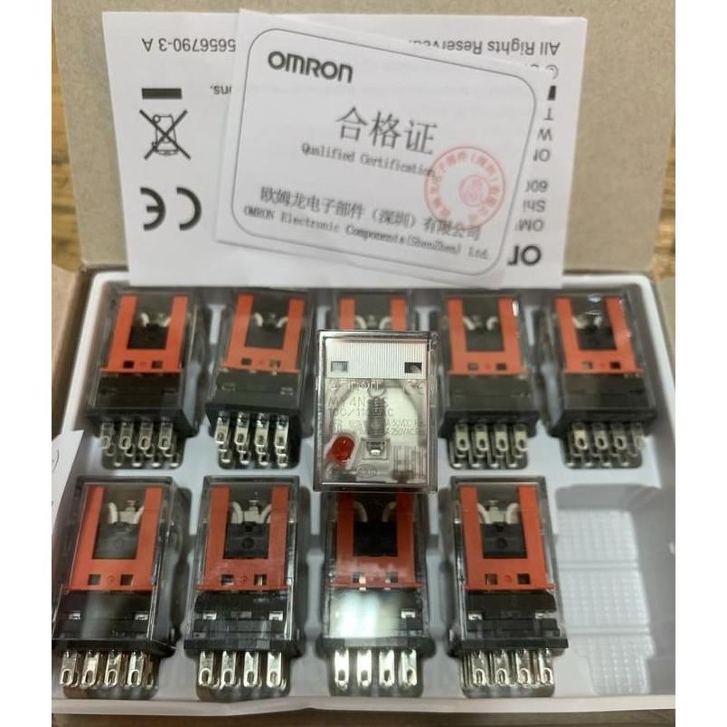 cverles relay my4n 110vac omron