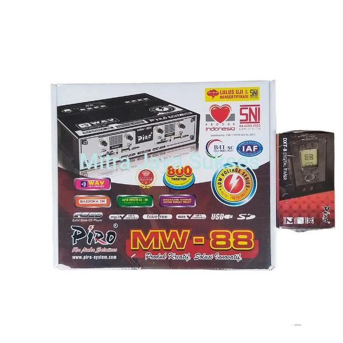 cvbelling / Paket Ampli Walet Piro MW 88 Anti Petir Plus Timer Piro On Off Suara Panggil Diskon