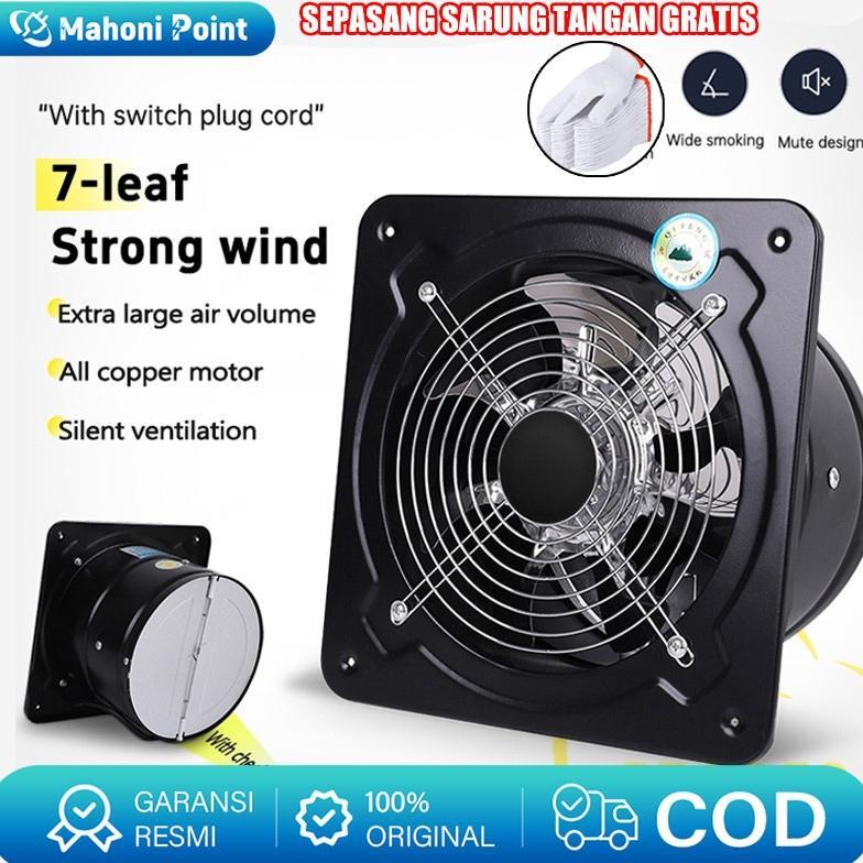 NEW PRODUCT 4INCH EXHAUST FAN DINDING / KIPAS EXHAUST VENTILASI DINDING / BOOSTER FAN / EXHAUST FAN 