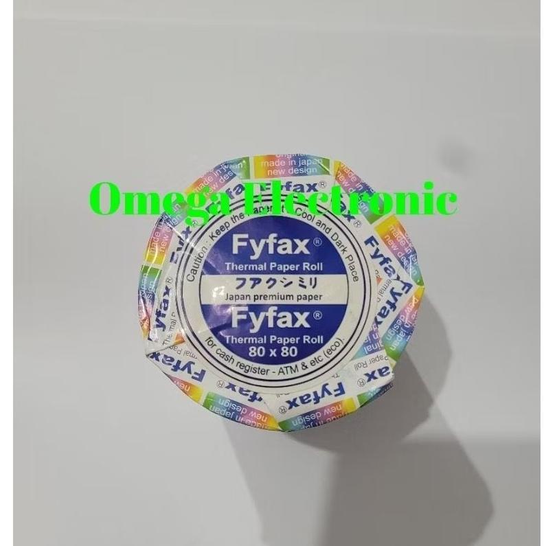 FYFAX Kertas Kasir Thermal 80 x 80 Thermal Paper Roll 80mm Fyfax 80x80