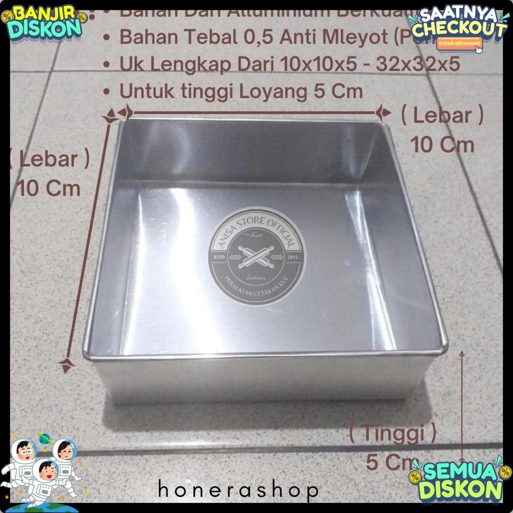 Sale Loyang Bolu Kotak / Loyang Kue Segi Empat / Lengser Kotak / Lengser Persegi / Loyang Lapis Legi