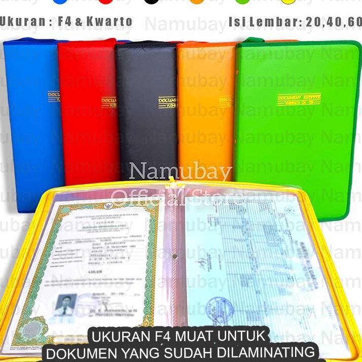 Vbar Dokumen Keeper Isi 20,40,60 Lembar/Dokumen Keeper Resleting/Map Anti Air/Map Dokumen/Clear Hold