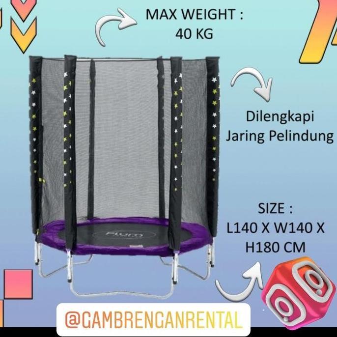 Rental Trampoline Jakarta link sewa Trampolin Anak untuk Home Service