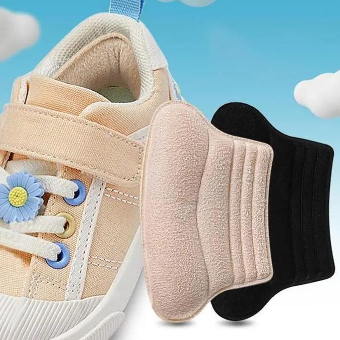 INSOLE SEPATU ANAK GANJALAN SEPATU ANAK SOLUSI SEPATU KEBESARAN Hitam Shoe Shoes