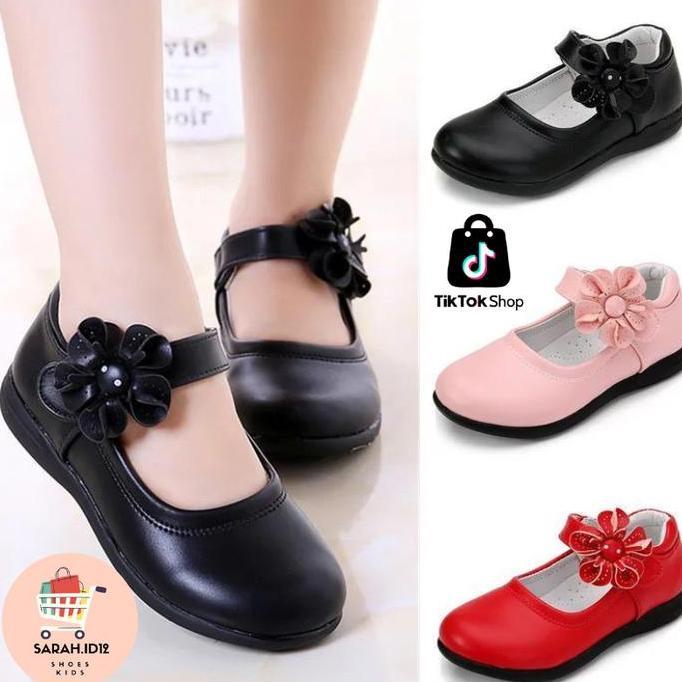 sepatu anak docmart korean style / sepatu docmart anak motif bunga cantik / sepatu docmart flash sal