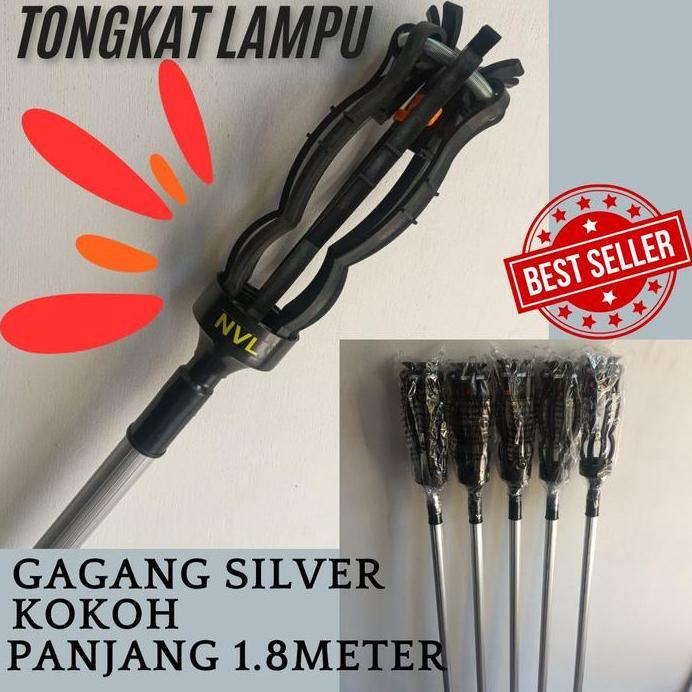 TONGKAT PENGGANTI LAMPU / STIK LAMPU / ALAT GANTI PASANG LAMPU