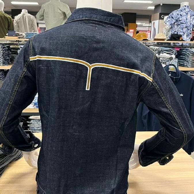 JAKET DENIM MERK LOIS ORIGINAL REGULER NEW ART Pria Nyaman