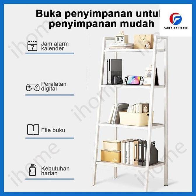 Terlaris Fahda_ Lerbergo Rak Besi Susun Serbaguna Pajangan Portable Livie Rak Besi Rack Metal Rak Ba
