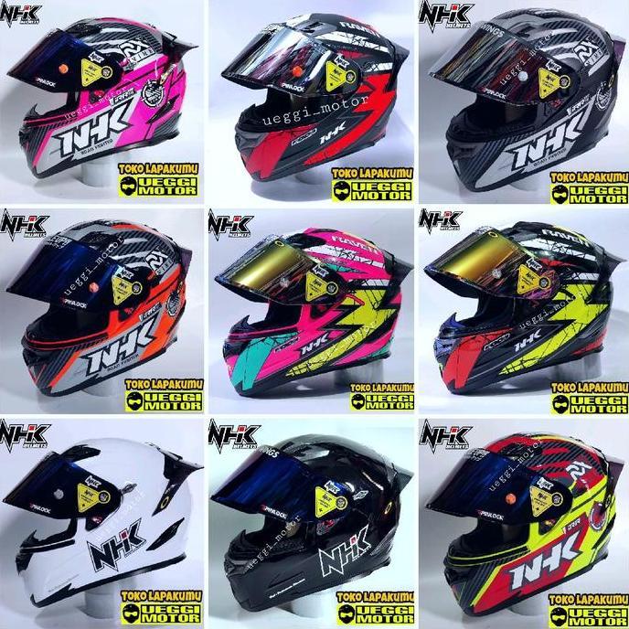Termurah Helm Nhk Rx9 Racer X Paket Ganteng