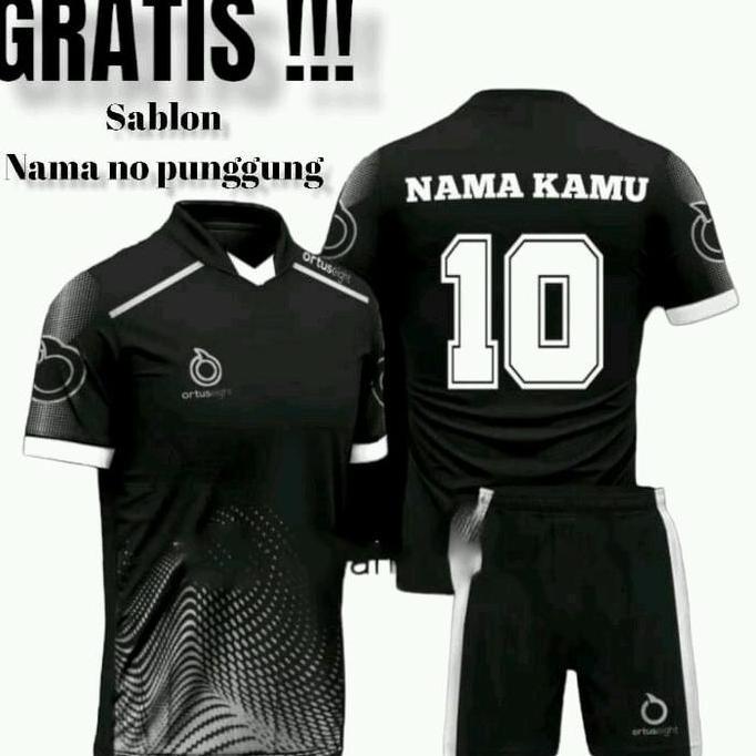 GRATIS SABLON NAMA DAN NOPUNG STELAN JERSEY + CELANA FUTSAL/SEPAK BOLA/VOLY/BADMINTON PM