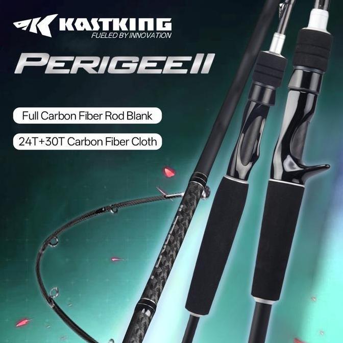 KastKing Perigee II Joran Pancing Spinning & Casting 24 Ton Serat Karbon Blank 24T+30T Carbon Fiber 