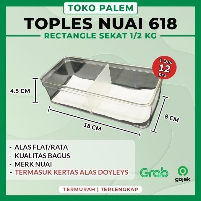 // TOPLES TOPLESS NUAI SEKAT 2 PERSEGI PANJANG SN 618 //
