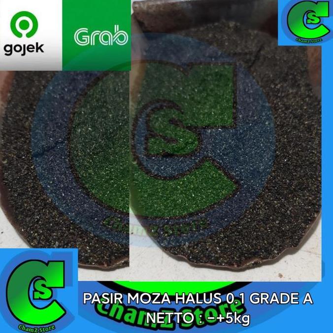 5kg Pasir moza karungan aquascape aquarium / pasir moza aquarium / pasir moza karungan