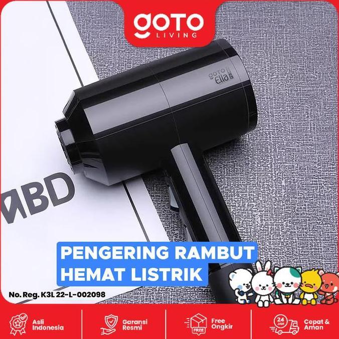REJUVE (Special Offer) Goto [COD] Ella PX-3805 Hair Dryer Pengering Rambut Hairdryer Portable