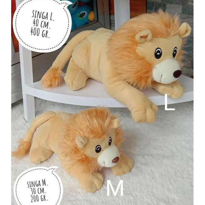 boneka singa lion king Boneka Mainan Karakter SINGA LUCU