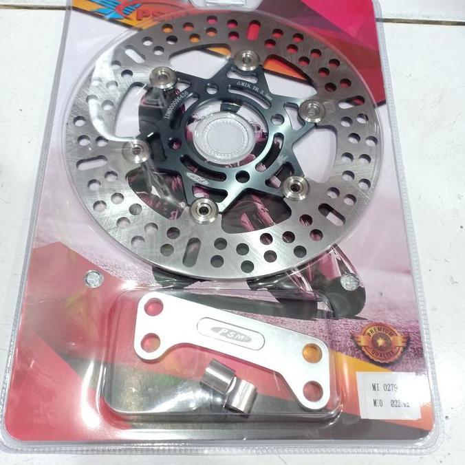 riyanzicer disc psm cnc floating 220mm mio smile/ piringan cakram psm 220 mio soul karbu/ Mio smile/