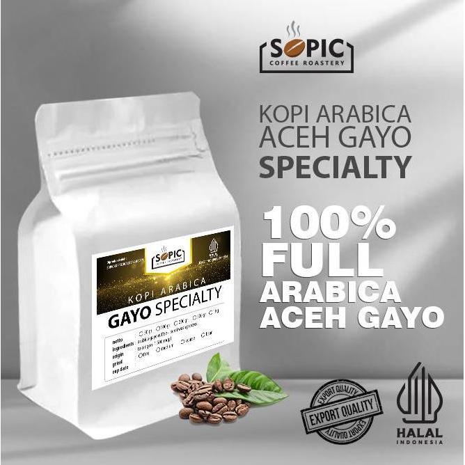 KOPI ARABICA ACEH GAYO SPECIALTY 200 GR