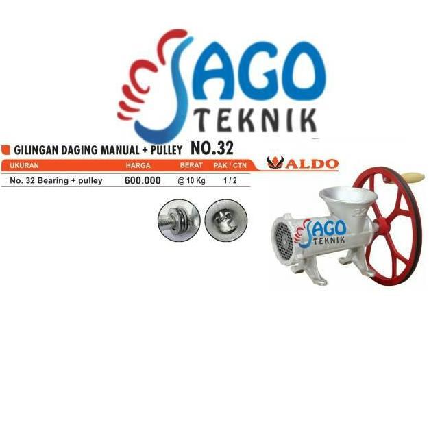 ~~~~~] Gilingan Daging Manual Pully no 32 / Giling Daging Pulley 32 Taiwan