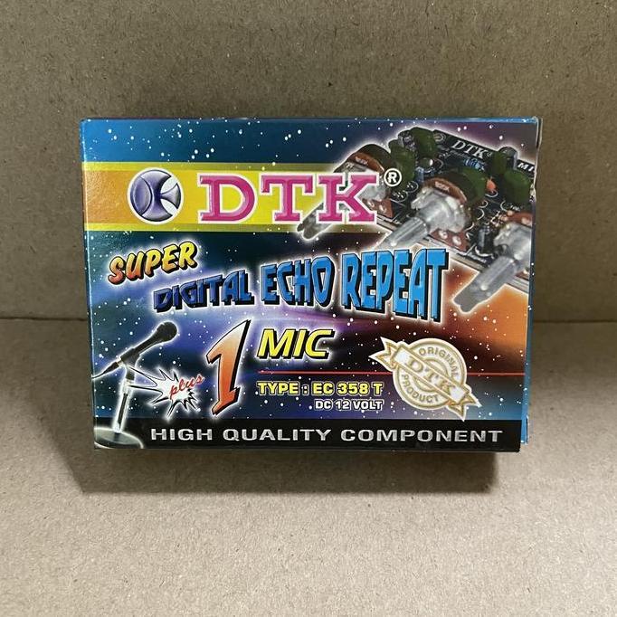{{{{{{] DTK Kit Super Digital Echo Repeat 1 mic 12v | EC 358 T
