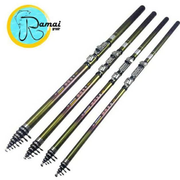 Joran Tegek Kolong Impor Liuzi 360 Carbon Composite Action Hard