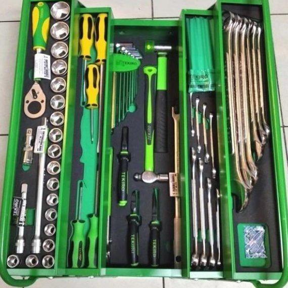 Terlaris Tekiro Tool Box Set 66 Pcs / Perkakas Kunci Mekanik/ Perkakas Tukang Isi 66 Pcs St-Tb1651