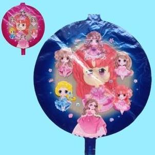 ISI DOBEL PRINCES (BALON GAS/FOIL/TERBANG/KARAKTER) 1pack=50pc