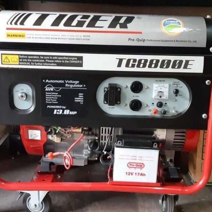 ```````] Genset TIGER TG8800E / Tiger TG 8800 E Genset 5000 watt