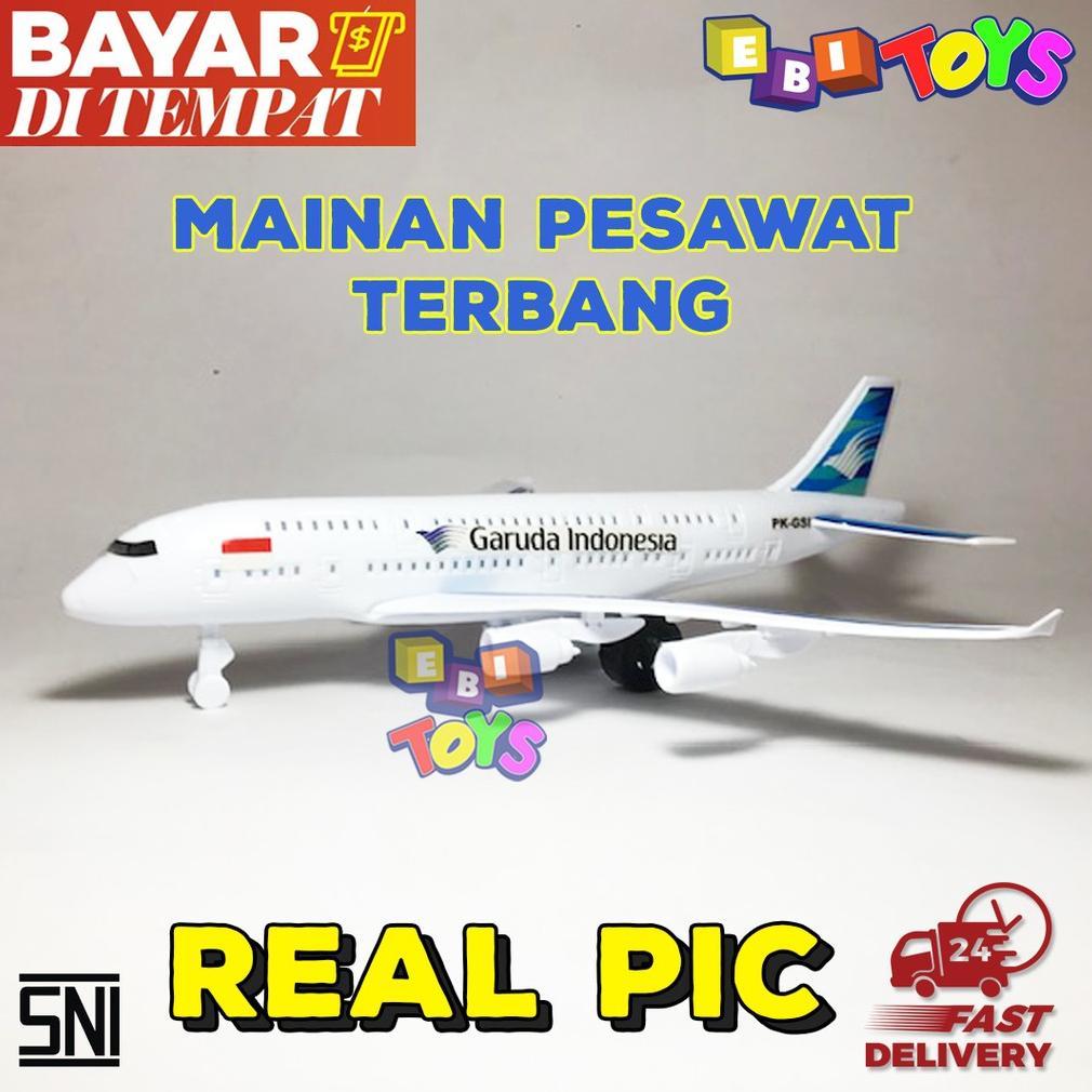 ORIGINAL Mainan Pesawat Terbang Garuda Indonesia Citilink Batik Air Lion Air Mainan Miniatur Pesawat