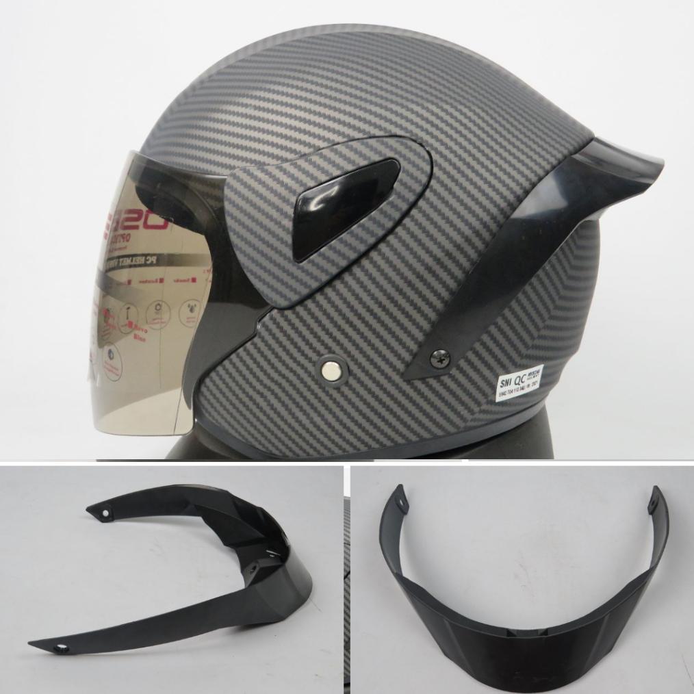 NEW Spoiler helm Rtech/ RSV WINTAIL 3D Universal untuk custom segala jenis helm kyt/ink/yamaha/cargl