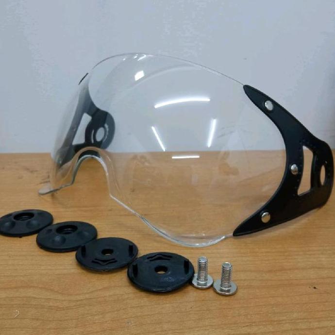 kaca helm honda scoopy kaca pilot + asesoris&baut