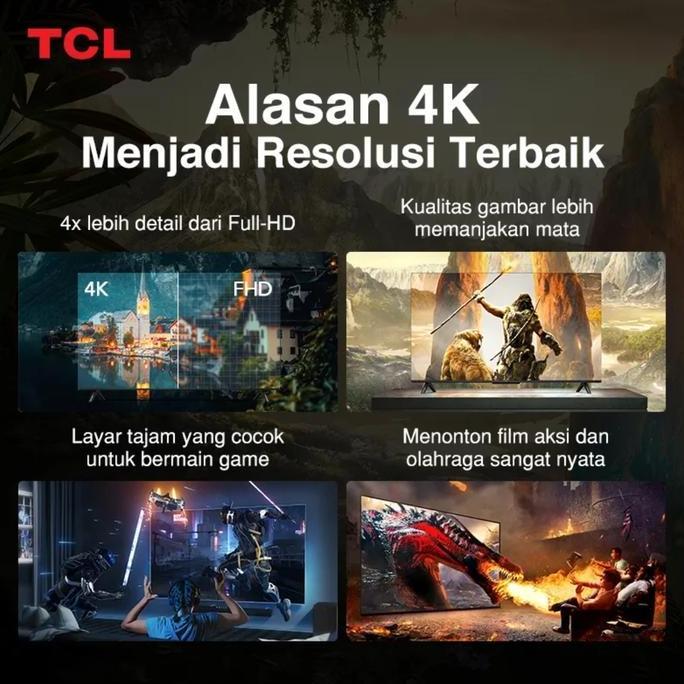 TCL LED SMART GOOGLE TV 4K UHD 43 50 55 65 INCH TCL 43A28 50A28 55A28