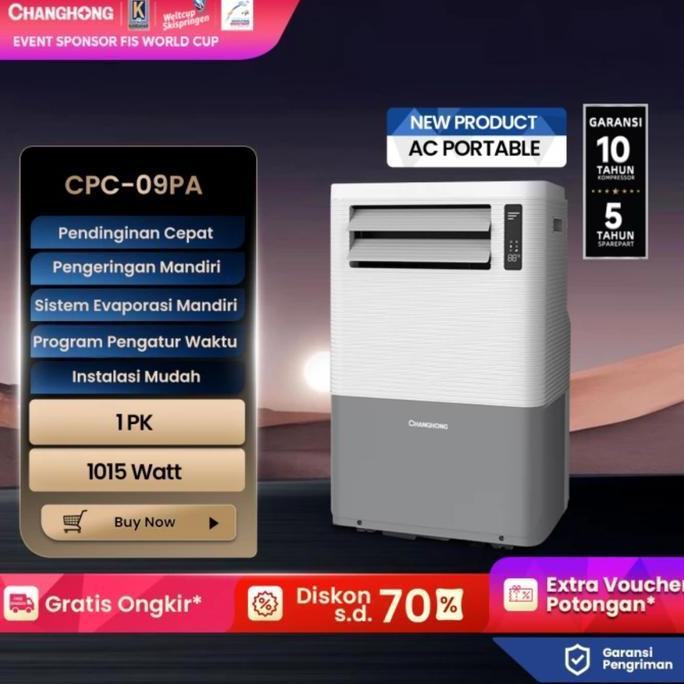 Changhong AC Portable 1 PK CPC-09PA / 1PK CPC 09PA / CPC09PA / 09 PA