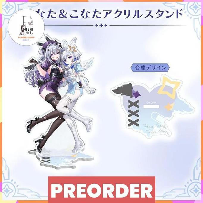 HOT SALE HOLOLIVE JAPAN AMANE KANATA GRADUATION KANA & KONATA ACRYLIC STAND TERMURAH
