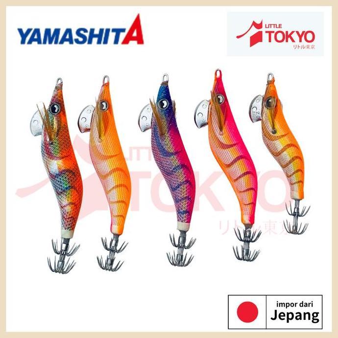 Umpan Yamashita Egi OH Live Global Color 2.0 2.5 Squid Jig Eging Mancing Cumi Sotong ORIGINAL JEPANG