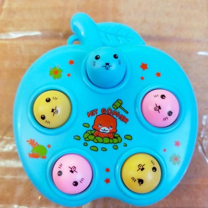 HOT SALE!!! MAINAN POP IT APEL POP IT MINI MURAH - POP IT KARAKTER WARNA TERMURAH