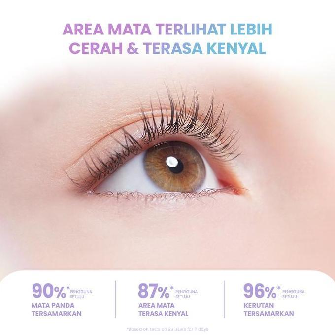 azparadays - you radiance glow advanced eye serum | eye cream mencerahkan mata panda dengan sakura e