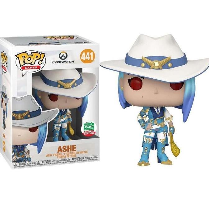 HOT SALE FUNKO POP OVERWATCH - ASHE WINTER FUNKO SHOP LIMITED EDITION TERMURAH