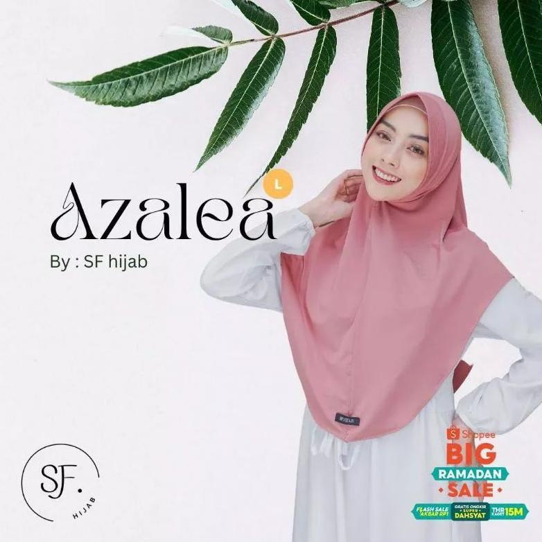 KUALITAS SUPER SF - hijab instan bergo daily Azalea Size L ORI SF.Hijab